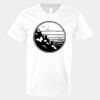 V-Neck Heavy Cotton 100% T-Shirt Thumbnail