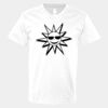 V-Neck Heavy Cotton 100% T-Shirt Thumbnail