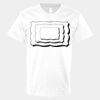V-Neck Heavy Cotton 100% T-Shirt Thumbnail