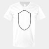 V-Neck Heavy Cotton 100% T-Shirt Thumbnail