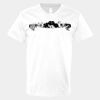 V-Neck Heavy Cotton 100% T-Shirt Thumbnail