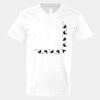 V-Neck Heavy Cotton 100% T-Shirt Thumbnail
