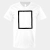 V-Neck Heavy Cotton 100% T-Shirt Thumbnail