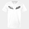 V-Neck Heavy Cotton 100% T-Shirt Thumbnail