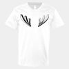 V-Neck Heavy Cotton 100% T-Shirt Thumbnail