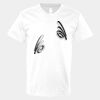V-Neck Heavy Cotton 100% T-Shirt Thumbnail