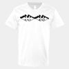 V-Neck Heavy Cotton 100% T-Shirt Thumbnail