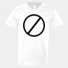 V-Neck Heavy Cotton 100% T-Shirt Thumbnail