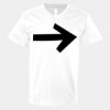 V-Neck Heavy Cotton 100% T-Shirt Thumbnail