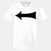 V-Neck Heavy Cotton 100% T-Shirt Thumbnail