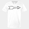 V-Neck Heavy Cotton 100% T-Shirt Thumbnail