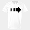 V-Neck Heavy Cotton 100% T-Shirt Thumbnail