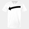V-Neck Heavy Cotton 100% T-Shirt Thumbnail
