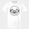 V-Neck Heavy Cotton 100% T-Shirt Thumbnail