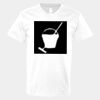 V-Neck Heavy Cotton 100% T-Shirt Thumbnail
