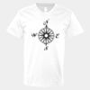 V-Neck Heavy Cotton 100% T-Shirt Thumbnail