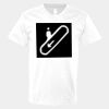 V-Neck Heavy Cotton 100% T-Shirt Thumbnail