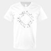V-Neck Heavy Cotton 100% T-Shirt Thumbnail