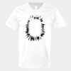 V-Neck Heavy Cotton 100% T-Shirt Thumbnail