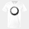 V-Neck Heavy Cotton 100% T-Shirt Thumbnail