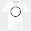 V-Neck Heavy Cotton 100% T-Shirt Thumbnail
