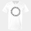 V-Neck Heavy Cotton 100% T-Shirt Thumbnail