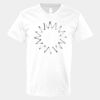 V-Neck Heavy Cotton 100% T-Shirt Thumbnail