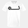 V-Neck Heavy Cotton 100% T-Shirt Thumbnail