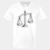 V-Neck Heavy Cotton 100% T-Shirt Thumbnail