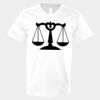 V-Neck Heavy Cotton 100% T-Shirt Thumbnail