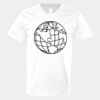 V-Neck Heavy Cotton 100% T-Shirt Thumbnail