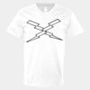 V-Neck Heavy Cotton 100% T-Shirt Thumbnail