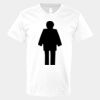 V-Neck Heavy Cotton 100% T-Shirt Thumbnail