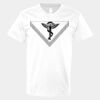 V-Neck Heavy Cotton 100% T-Shirt Thumbnail
