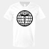 V-Neck Heavy Cotton 100% T-Shirt Thumbnail