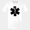 V-Neck Heavy Cotton 100% T-Shirt Thumbnail