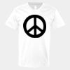 V-Neck Heavy Cotton 100% T-Shirt Thumbnail