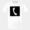 V-Neck Heavy Cotton 100% T-Shirt Thumbnail