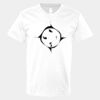 V-Neck Heavy Cotton 100% T-Shirt Thumbnail