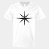V-Neck Heavy Cotton 100% T-Shirt Thumbnail
