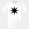 V-Neck Heavy Cotton 100% T-Shirt Thumbnail
