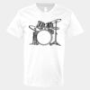 V-Neck Heavy Cotton 100% T-Shirt Thumbnail