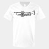 V-Neck Heavy Cotton 100% T-Shirt Thumbnail
