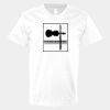 V-Neck Heavy Cotton 100% T-Shirt Thumbnail