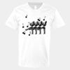 V-Neck Heavy Cotton 100% T-Shirt Thumbnail
