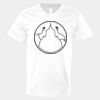 V-Neck Heavy Cotton 100% T-Shirt Thumbnail