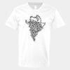 V-Neck Heavy Cotton 100% T-Shirt Thumbnail