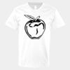 V-Neck Heavy Cotton 100% T-Shirt Thumbnail