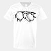 V-Neck Heavy Cotton 100% T-Shirt Thumbnail