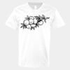 V-Neck Heavy Cotton 100% T-Shirt Thumbnail